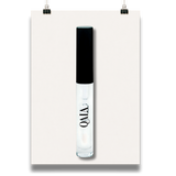 Clear lip gloss with black cap on a white background - Vegan plumping lipgloss with hydration and volume boost