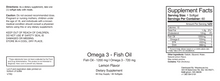 Omega-3 Fish Oil